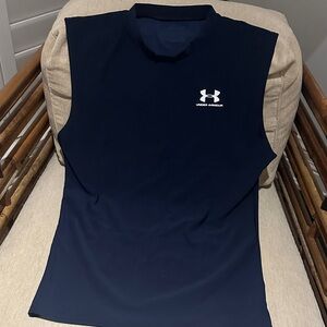 BNWOT Under Armour Dark Blue Sleeveless Top